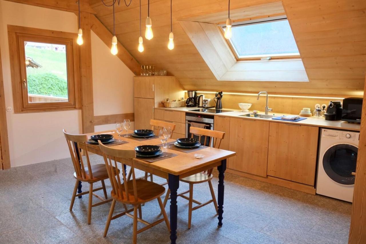 L'Alpage De La Bergerie Apartment In A Cosy Farmhouse ! Naves-Parmelan Esterno foto